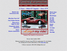 Tablet Screenshot of electroauto.com